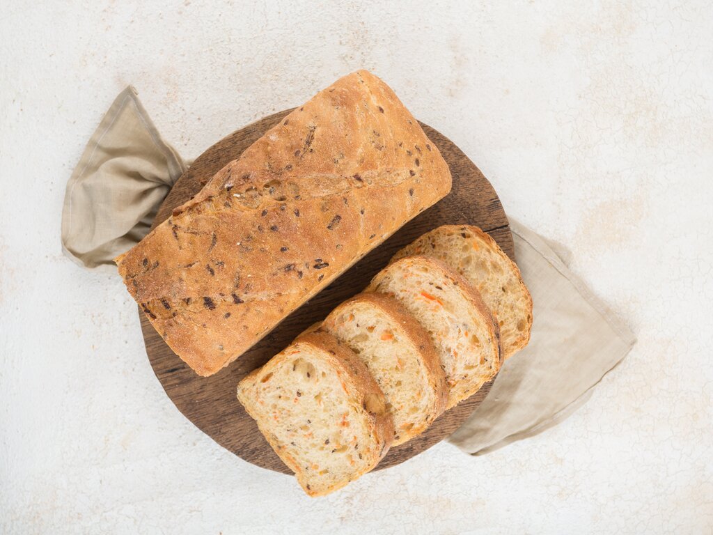 Хлеб морковный