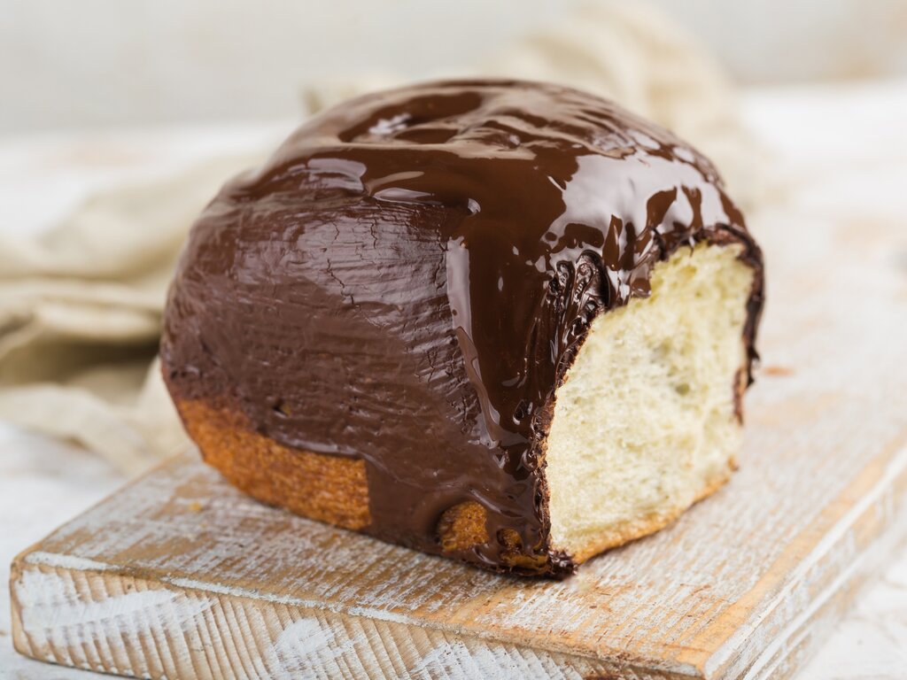 Синнабон с шоколадом