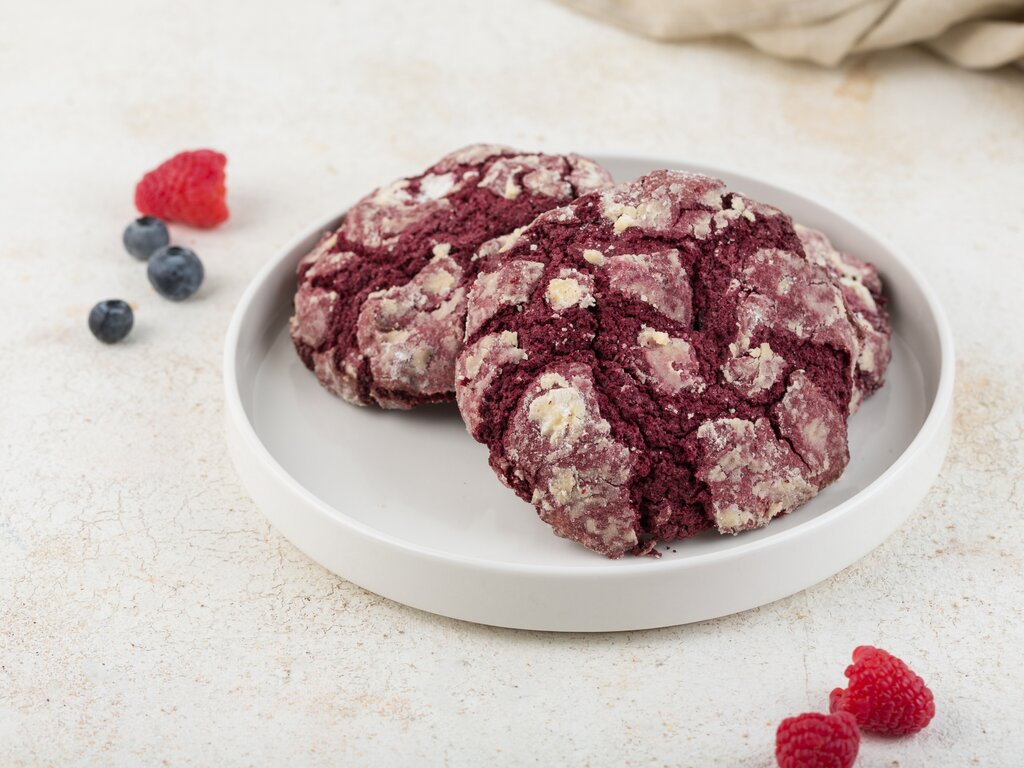 Печенье красный бархат